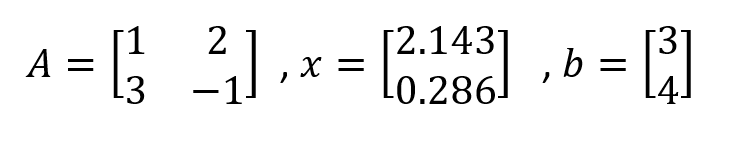 Linear Equation Using R Programming Solve