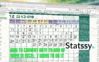 How to Convert Date to Day of Week in Excel: 7 ways to do it