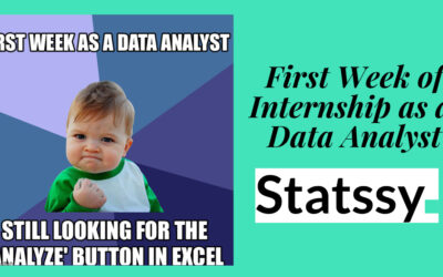 First Week of Internship as a Data Analyst for a B. Com Graduate in 2024
