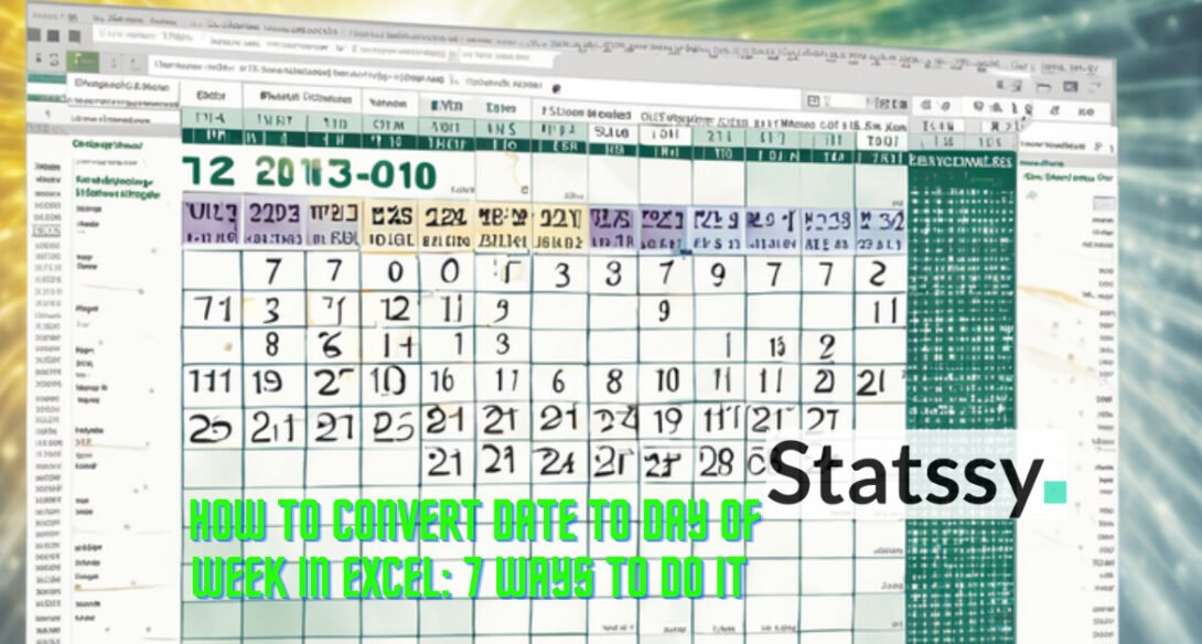 How to Convert Date to Day of Week in Excel: 7 ways to do it