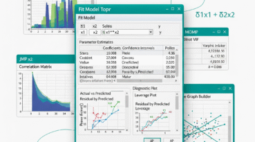 I can help you conduct Multiple Linear Regression and Reporting using JMP