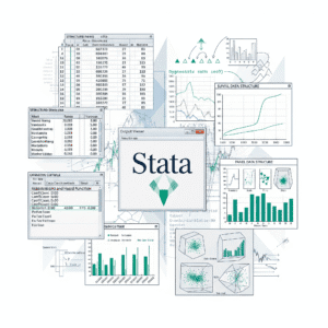 I can help you conduct statistical analysis and reporting using Stata