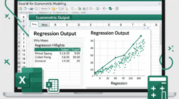 I can help you conduct econometric analysis using Excel and write report