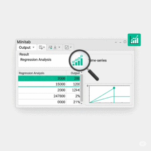 I can help you conduct econometric analysis using Minitab and write report