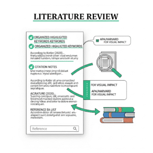 I can help you conduct literature review in business