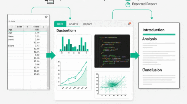 I can help you conduct data analysis and write report