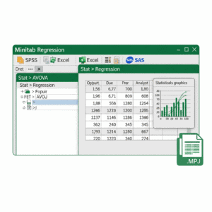 I can help you conduct data analysis and reporting using Minitab
