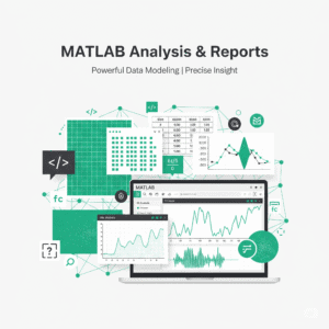 I can help you conduct data analysis and reporting using Matlab