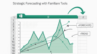 I can help you conduct time series forecasting using Excel
