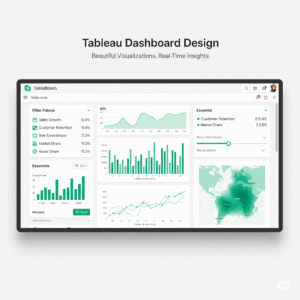 I can help you develop beautiful dashboard in Tableau