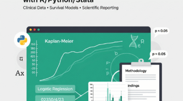 I can help you conduct data analysis in BioStatistics using R/Python/Stata and write report