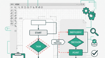 I can help you develop business process using Microsoft Visio