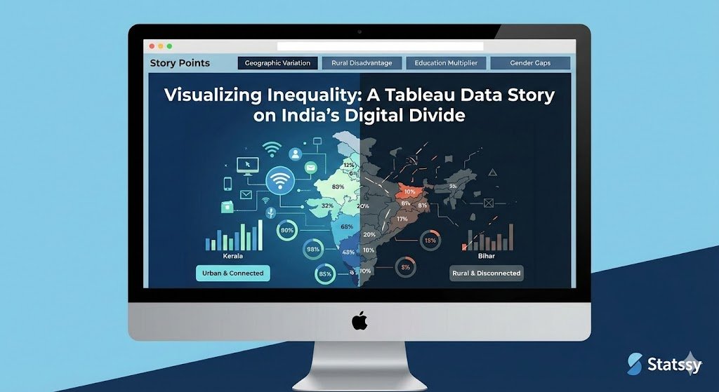 Visualizing Inequality: A Tableau Data Story on India’s Digital Divide