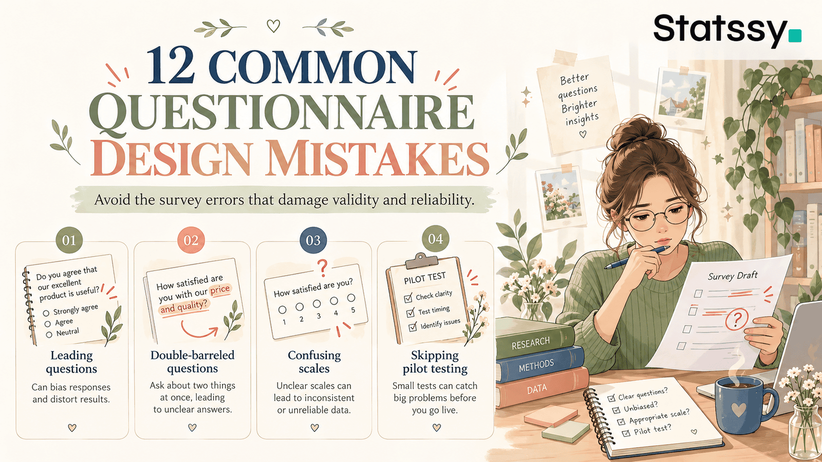 12 Common Questionnaire Design Mistakes That Can Ruin Your Research